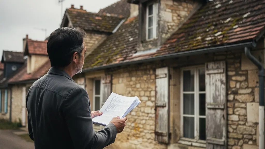Un vendeur immobilier confronté à l'impact d'un mauvais DPE sur la négociation de son bien